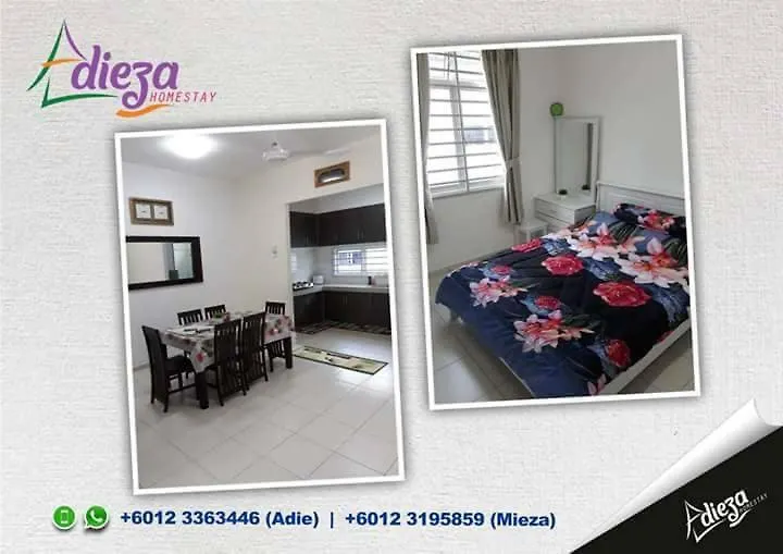Apartman Adieza Homestay Dmuslim Malacca