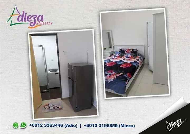 Adieza Homestay Dmuslim Malacca Malajzia